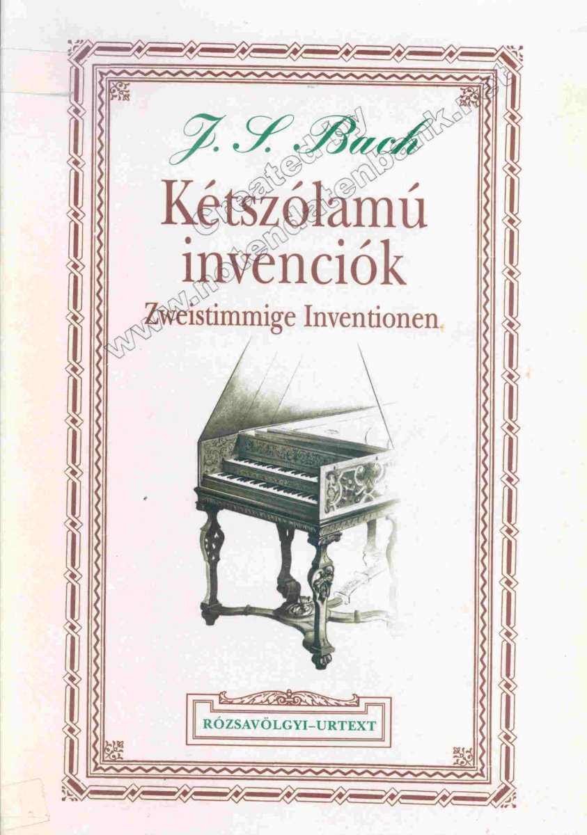 Zweistimmige Inventionen / K�tsz�lam� invenci�k - cliccare qui
