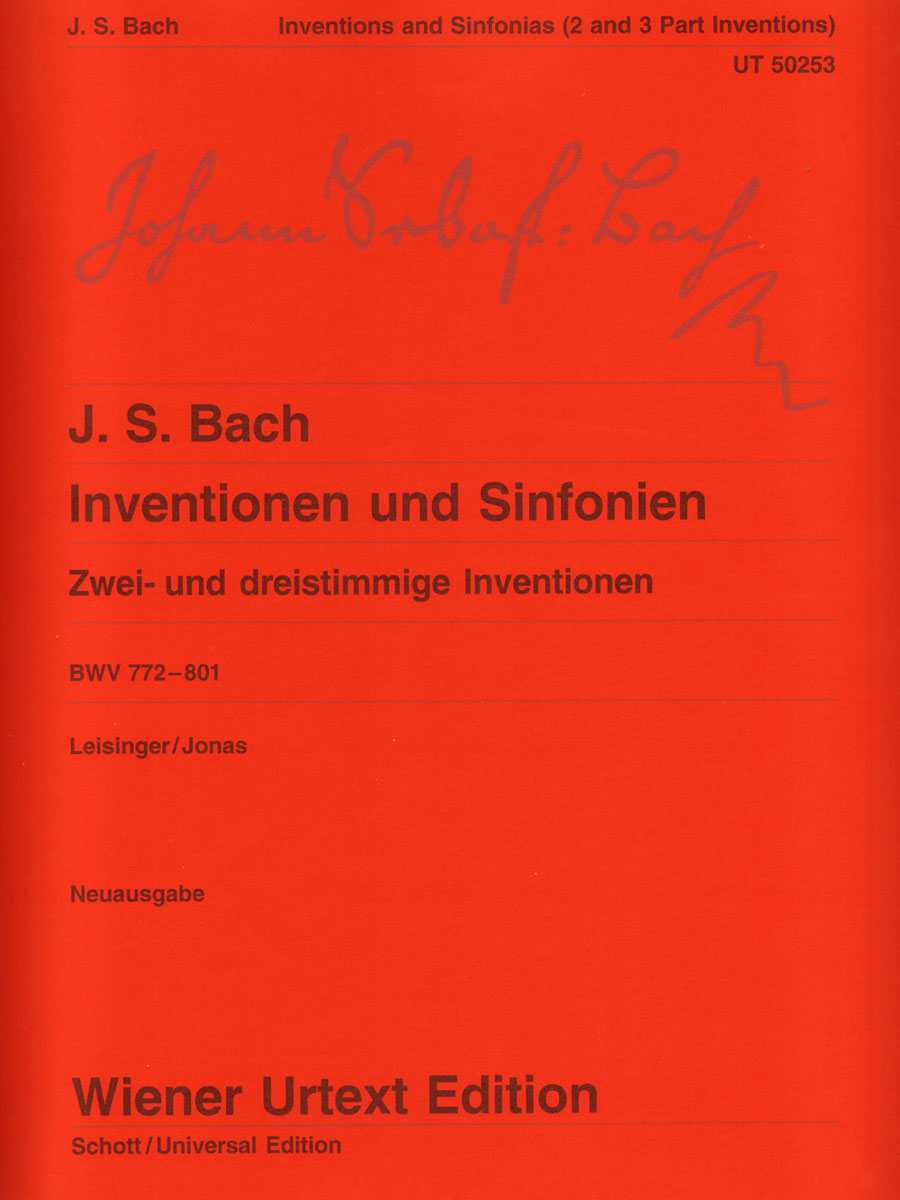 Inventionen und Sinfonien (Zwei- und dreistimmige Inventionen) - cliccare qui
