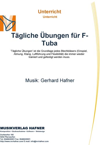 Tägliche Übungen für F-Tuba - cliccare qui Tägliche Übungen für F-Tuba - cliccare qui