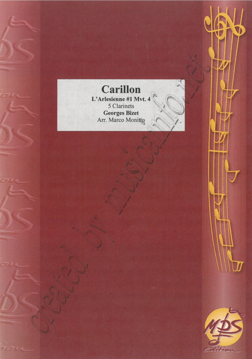 Carillon (L'Arlésienne Suite #1, Mvt. 4) - cliccare qui Carillon (L'Arlésienne Suite #1, Mvt. 4) - cliccare qui