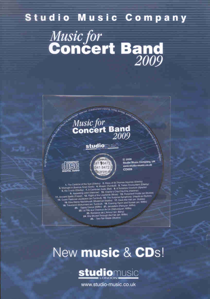 Studio Music 2009 - Music for Concert Band - cliccare qui