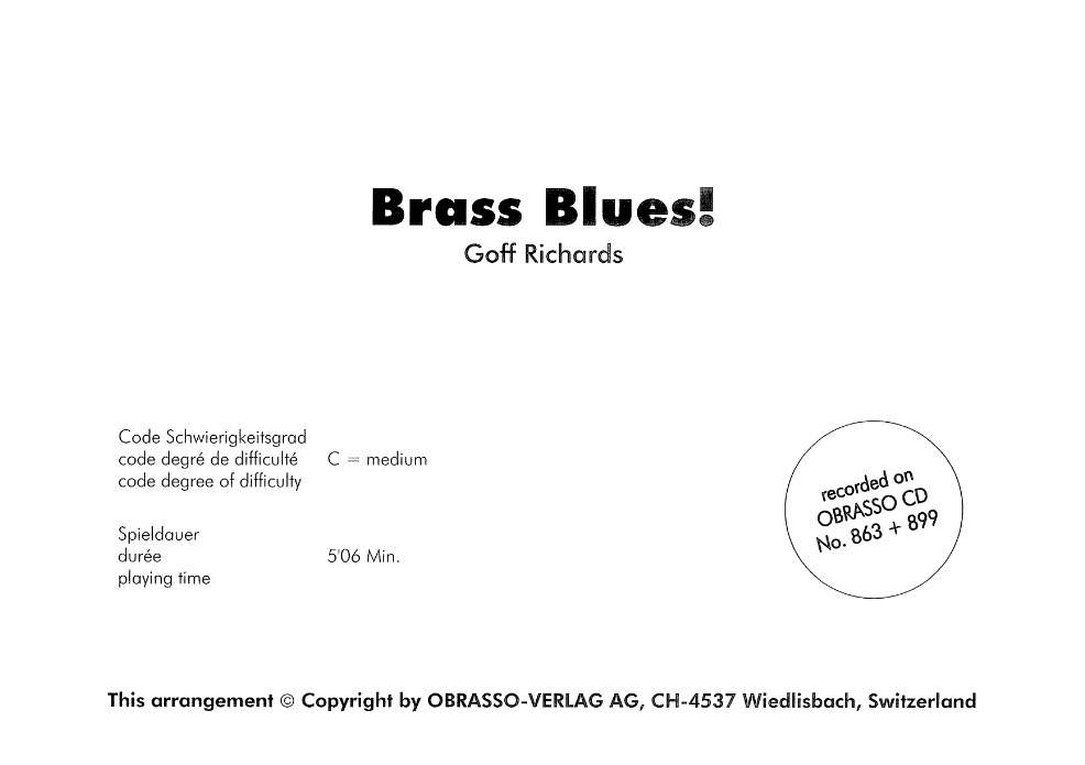 Brass Blues (Brass Band Blues) - clicca qui