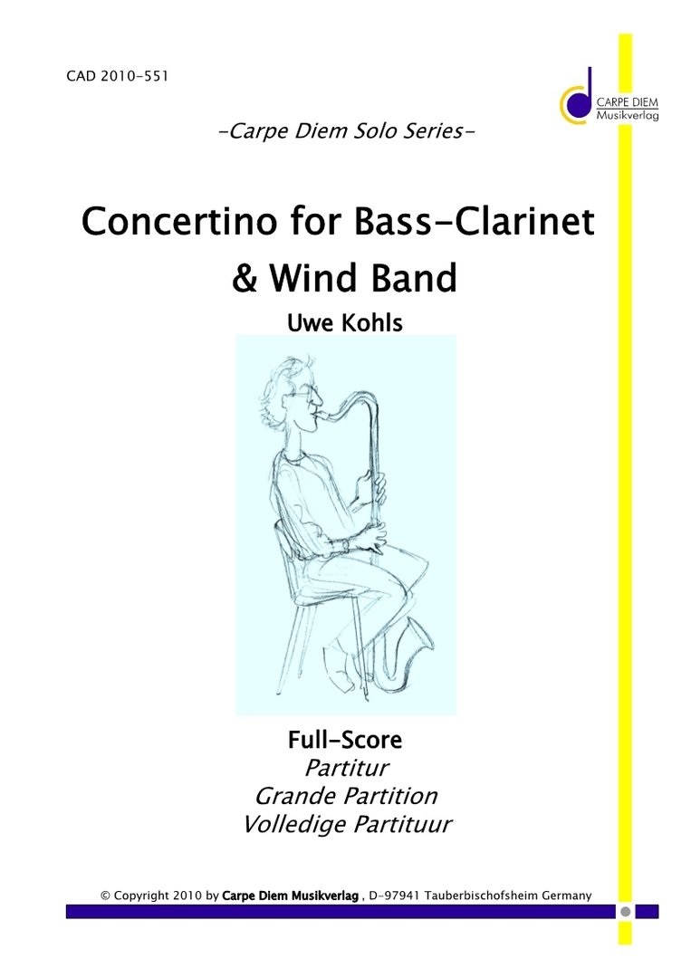 Concertino for Bass-Clarinet and Wind Band - cliccare qui
