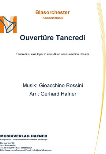 Ouvertüre Tancredi - cliccare qui Ouvertüre Tancredi - cliccare qui