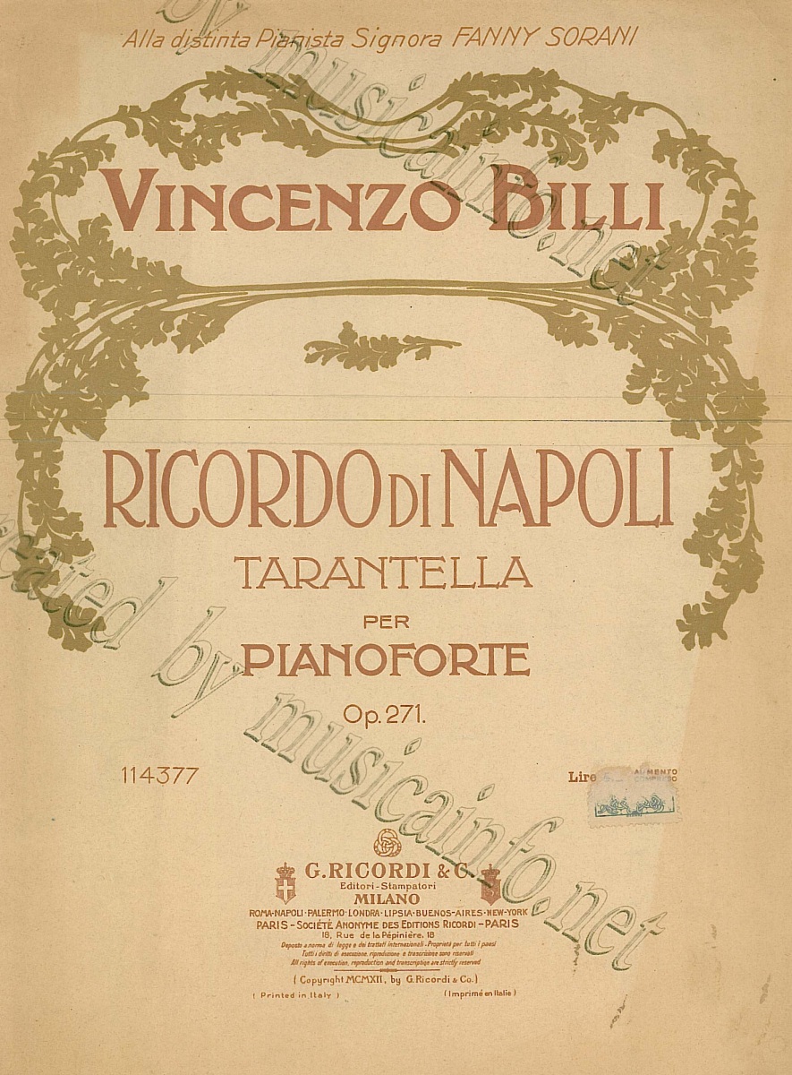 Ricordo di Napoli - cliccare qui