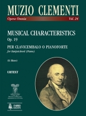 Musical Characteristics Op. 19 for Harpsichord (Piano) - cliccare qui Musical Characteristics Op. 19 for Harpsichord (Piano) - cliccare qui