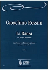 La Danza (from �'Soir�es Musicales') transcribed for Piano 4 Hands - cliccare qui