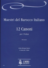 12 Canons for 2 Violins - cliccare qui