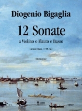 12 Sonatas Op. 1 for Violin (Flute, Treble Recorder) and Continuo - cliccare qui 12 Sonatas Op. 1 for Violin (Flute, Treble Recorder) and Continuo - cliccare qui