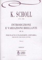 Introduzione e Variazioni Brillanti Op. 20 for Flute and Piano (Guitar) - cliccare qui