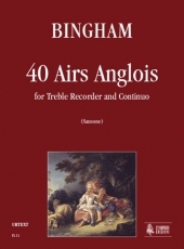 40 Airs Anglois for Treble Recorder and Continuo - cliccare qui