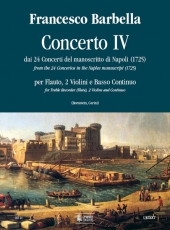 Concerto No.4 from the 24 Concertos in the Naples manuscript (1725) - cliccare qui