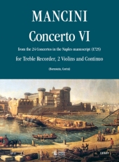 Concerto No.6 from the 24 Concertos in the Naples manuscript (1725) - cliccare qui