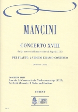 Concerto No.18 from the 24 Concertos in the Naples manuscript (1725) - cliccare qui