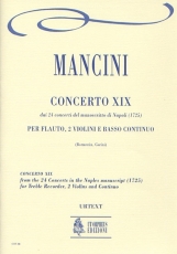 Concerto No.19 from the 24 Concertos in the Naples manuscript (1725) - cliccare qui