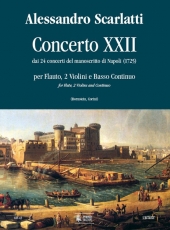 Concerto No.22 from the 24 Concertos in the Naples manuscript (1725) - cliccare qui