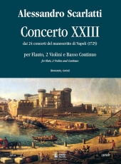 Concerto No.23 from the 24 Concertos in the Naples manuscript (1725) - cliccare qui