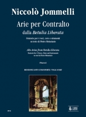 Betulia Liberata. Arias for Alto - cliccare qui