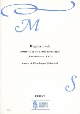 Regina Caeli. Motet for 8 Voices (SATB-SATB) - clicca qui