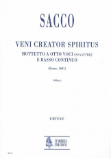 Veni Creator Spiritus. Motet for 8 Voices (SATB-SATB) and Continuo - clicca qui