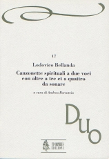 Canzonette spirituali a due voci con altre a tre et a quattro da sonare - cliccare qui Canzonette spirituali a due voci con altre a tre et a quattro da sonare - cliccare qui