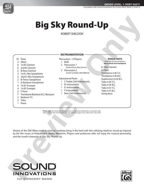 Big Sky Round-Up - clicca qui
