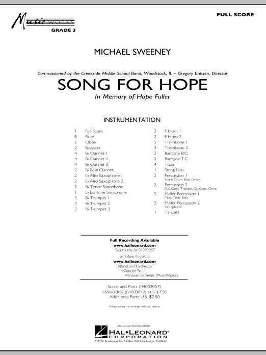 Song for Hope - clicca qui