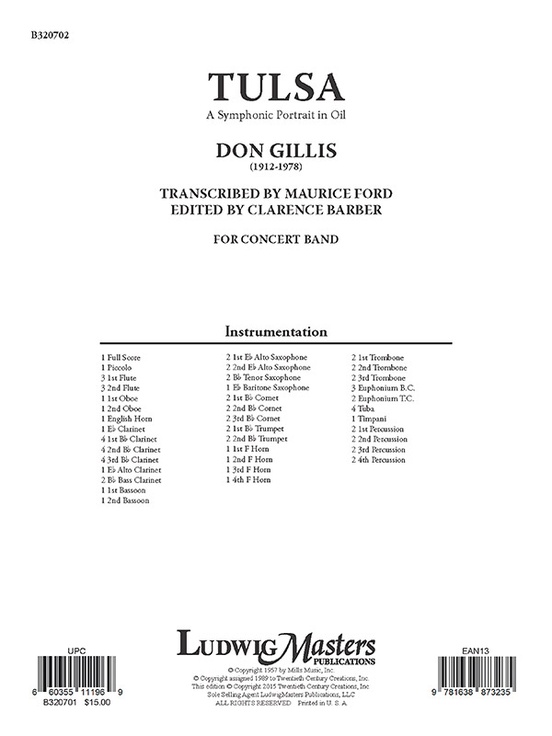 Tulsa - a Symphonic Portrait in Oil - clicca qui