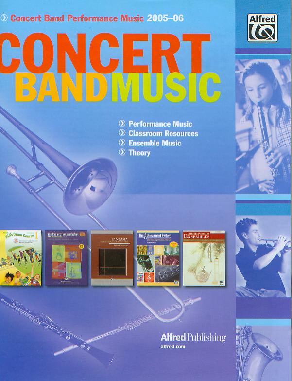 Alfred 2005-2006: Concert Band Music - cliccare qui