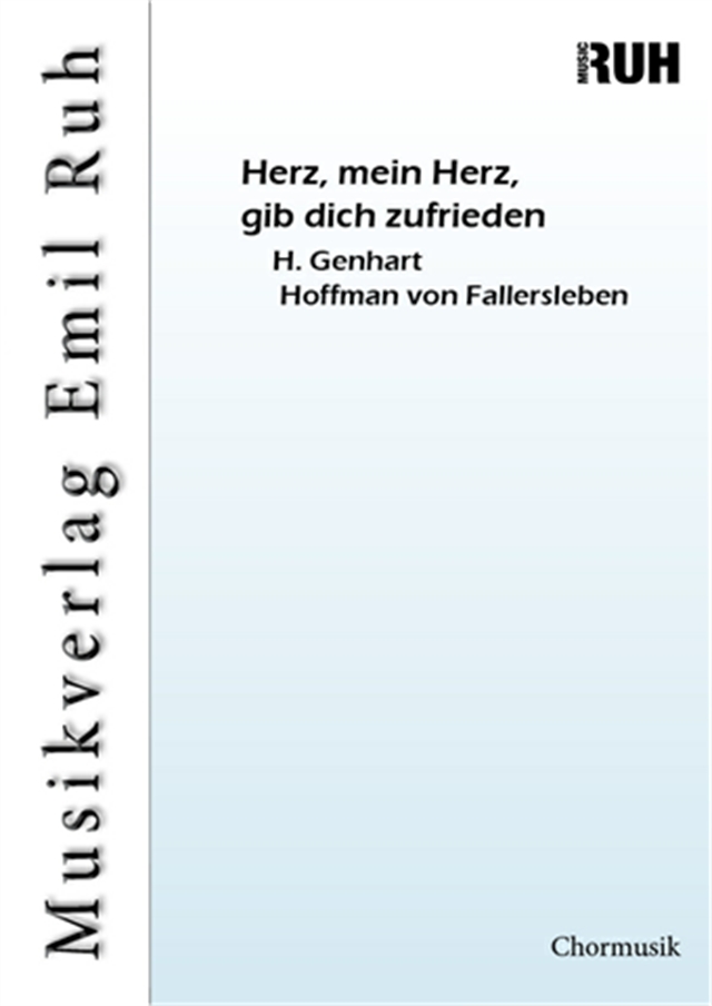 Herz, mein Herz, gib dich zufrieden - cliccare qui Herz, mein Herz, gib dich zufrieden - cliccare qui
