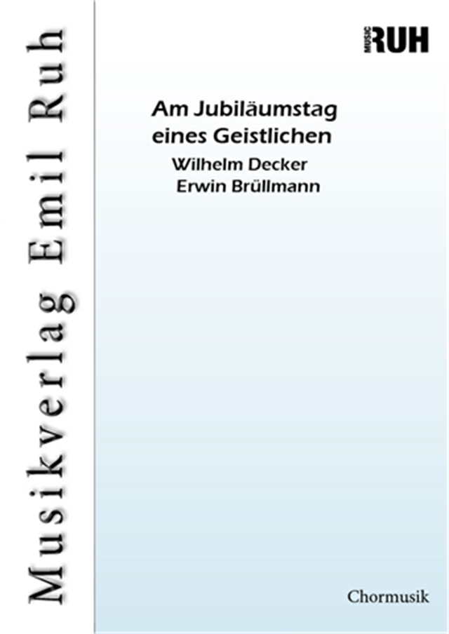 Am Jubilumstag eines Geistlichen - cliccare qui