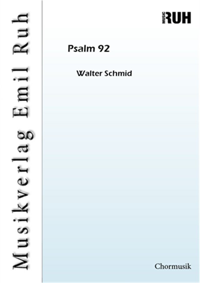 Psalm 92 - cliccare qui