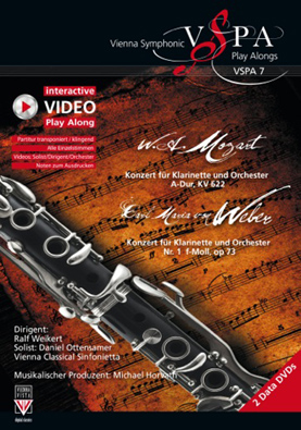 Konzerte fr Klarinette und Orchester in A-Dur / #1 in f-Moll - cliccare qui