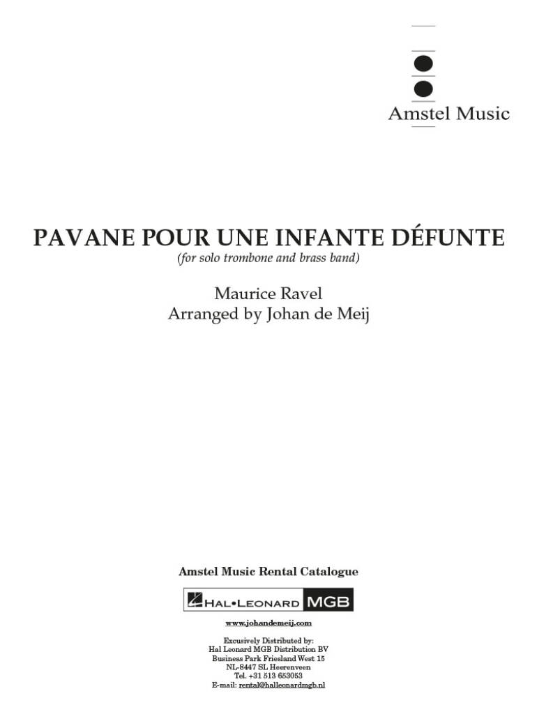 Pavane pour une Infante Défunte - cliccare qui Pavane pour une Infante Défunte - cliccare qui