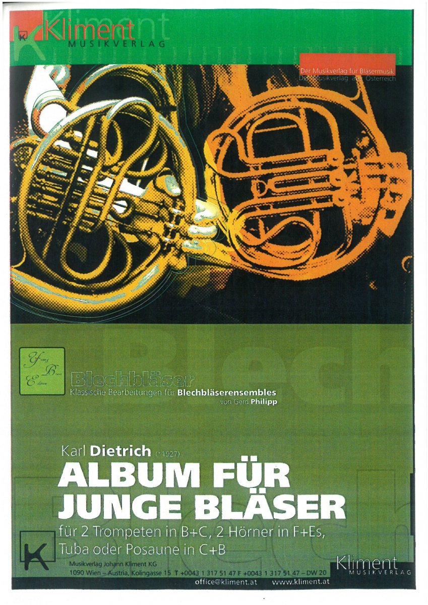 Album fr junge Blser - cliccare qui