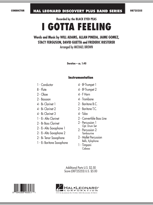 I Gotta Feeling - clicca qui