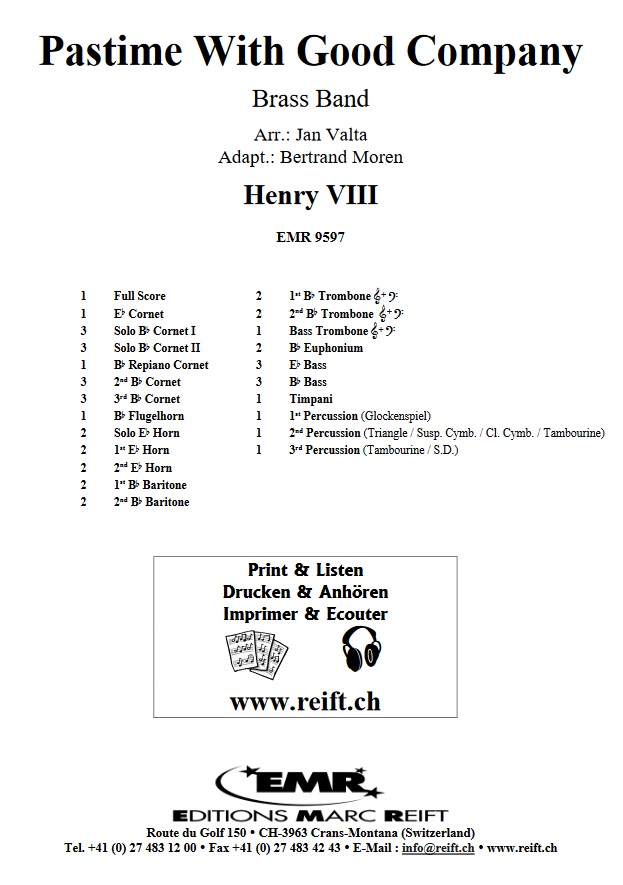 Pastime With Good Company - clicca qui