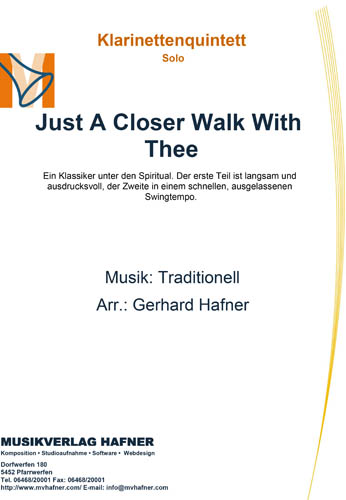 Just A Closer Walk With Thee - cliccare qui
