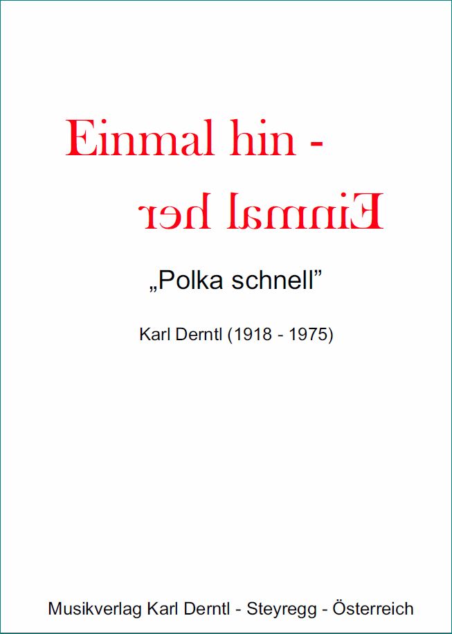 Einmal hin - Einmal her - cliccare qui