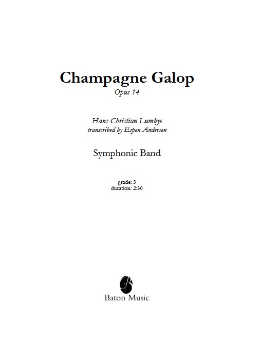 Champagne Galop - clicca qui