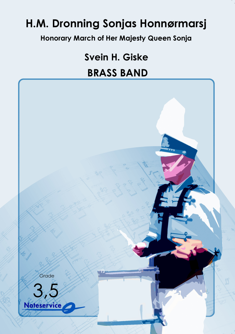 Honorary March of Her Majesty Queen Sonja (H.M. Dronning Sonjas honnormarsj) - cliccare qui