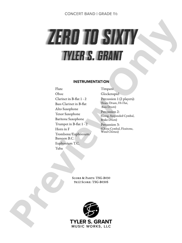 Zero to Sixty - clicca qui