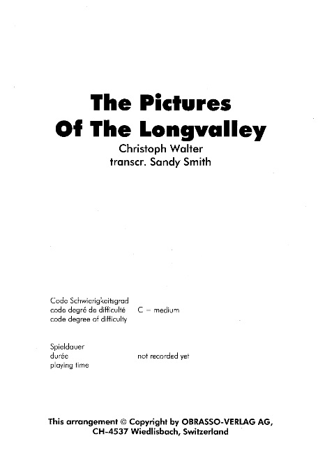 Pictures of the Longvalley, The - clicca qui