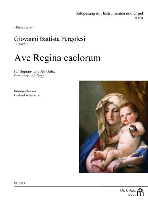 Ave Regina caelorum (Erstdruck!) - cliccare qui