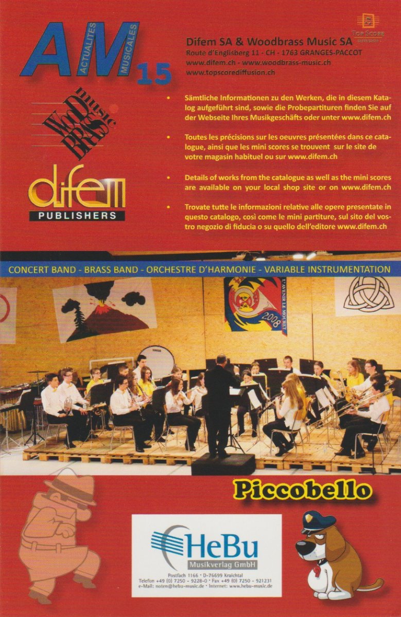 Difem/WoodBrass New Band Music #15 - cliccare qui