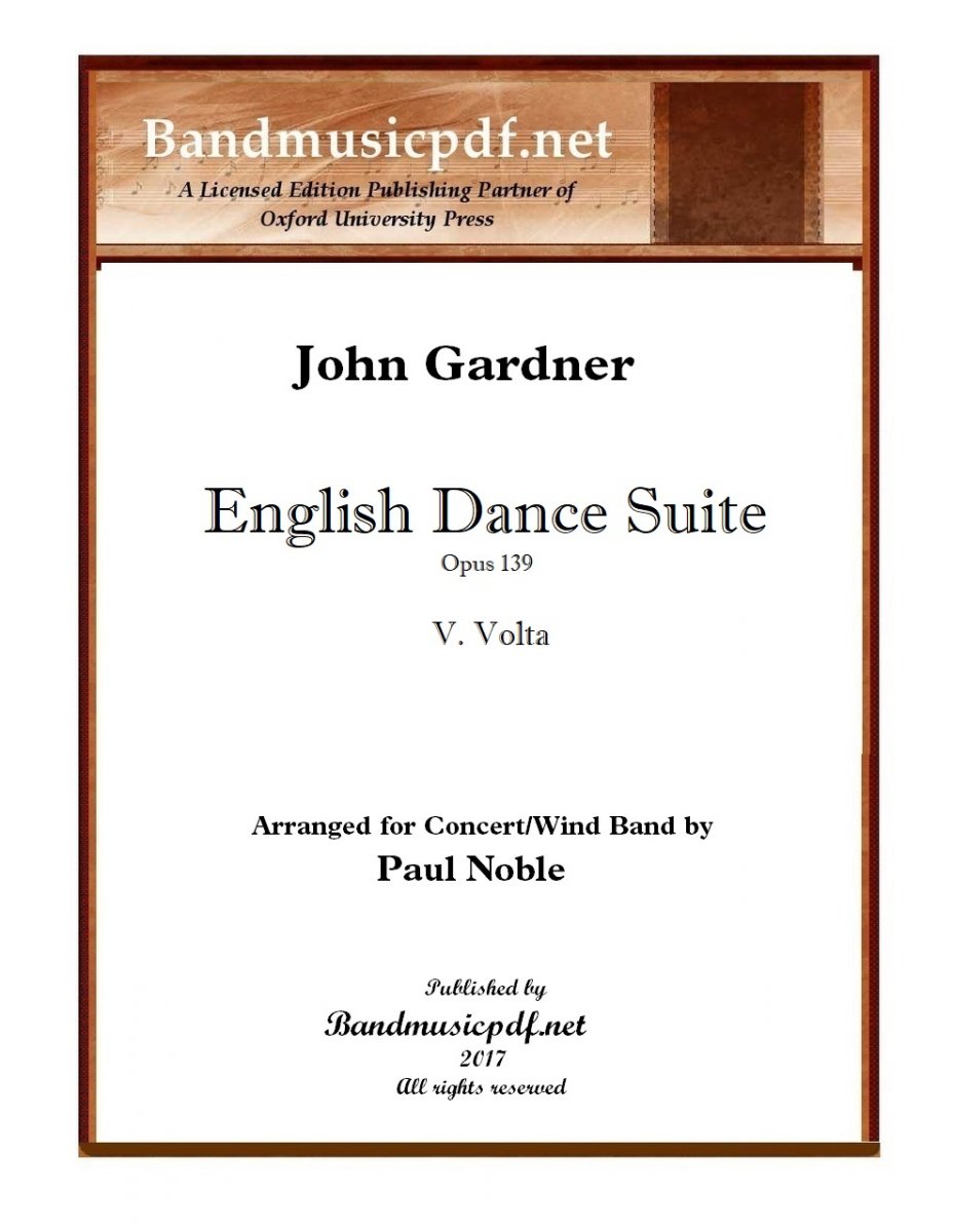 English Dance Suite #5 Volta - cliccare qui