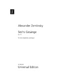 6 Gesänge - cliccare qui 6 Gesänge - cliccare qui