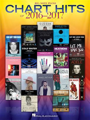 Chart Hits of 2016-2017 (Piano Lyrics and Chords) - cliccare qui