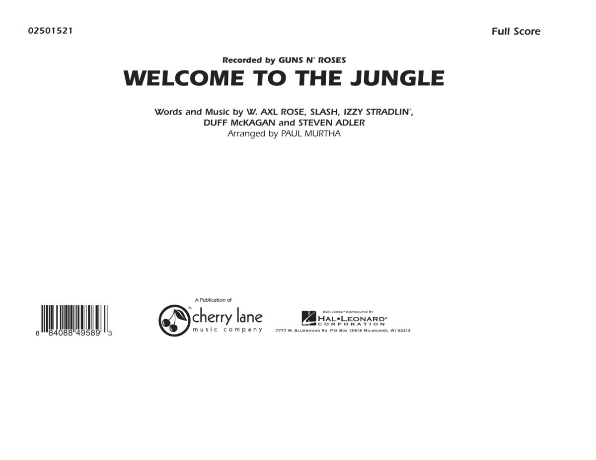 Welcome to the Jungle - clicca qui