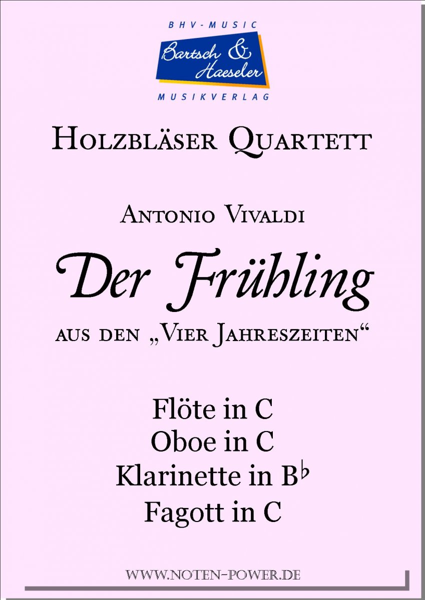 Der Frühling aus den "Vier Jahreszeiten" - cliccare qui Der Frühling aus den "Vier Jahreszeiten" - cliccare qui